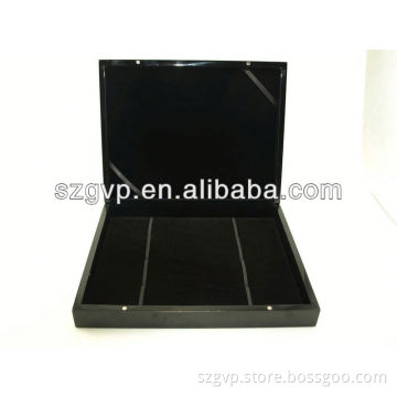 higgh-end piano painting black wooden watch box